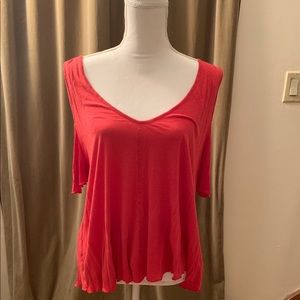 Free people cold shoulder top